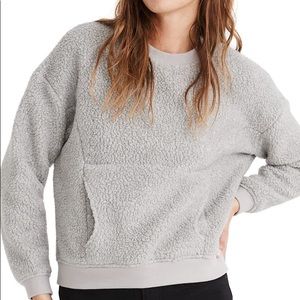 Madewell Recycled Polartech Sweatshirt w/ Pocket